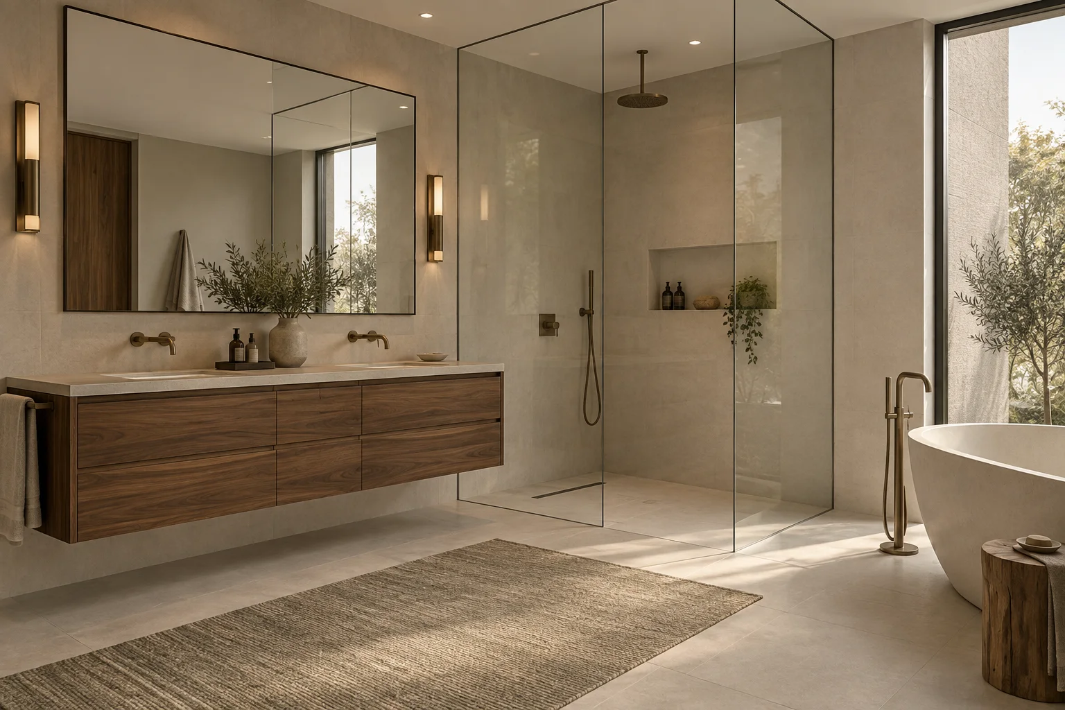 Glass, Mirrors & Bathrooms